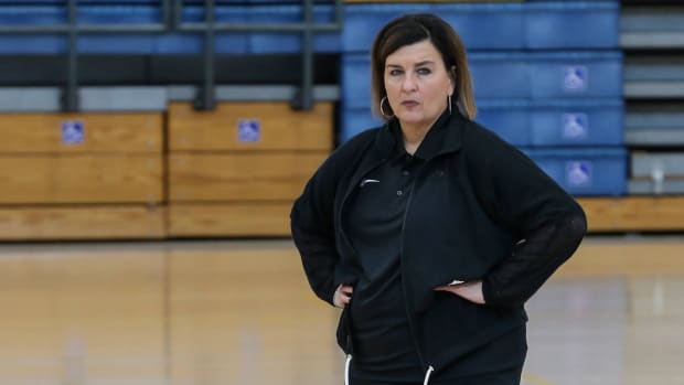 Sparks assistant coach Latricia Trammell in 2019.